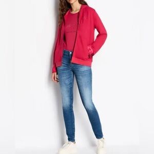 Armani Exchange Bold Red Sweater